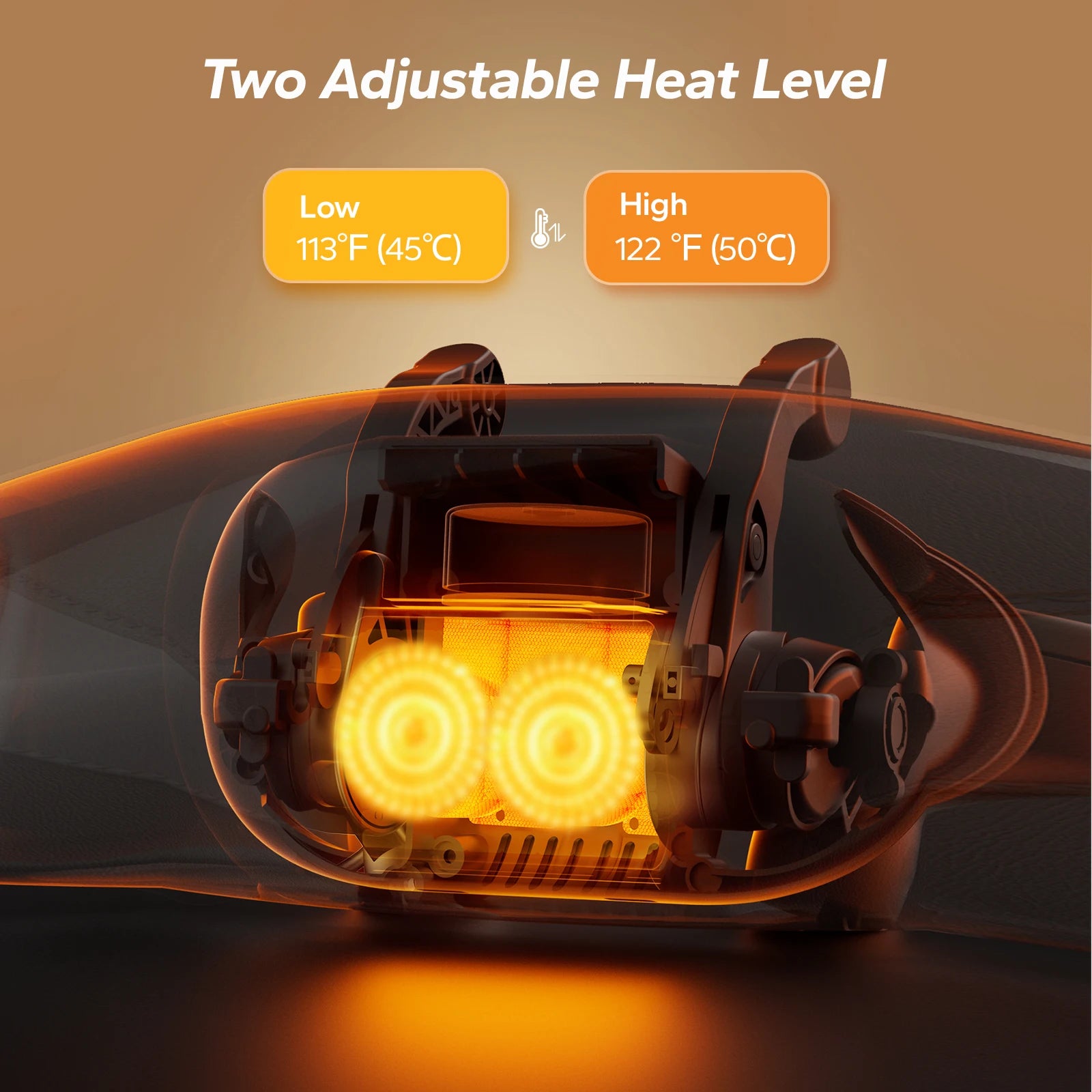 MERACH Cordless Shiatsu Neck Massager