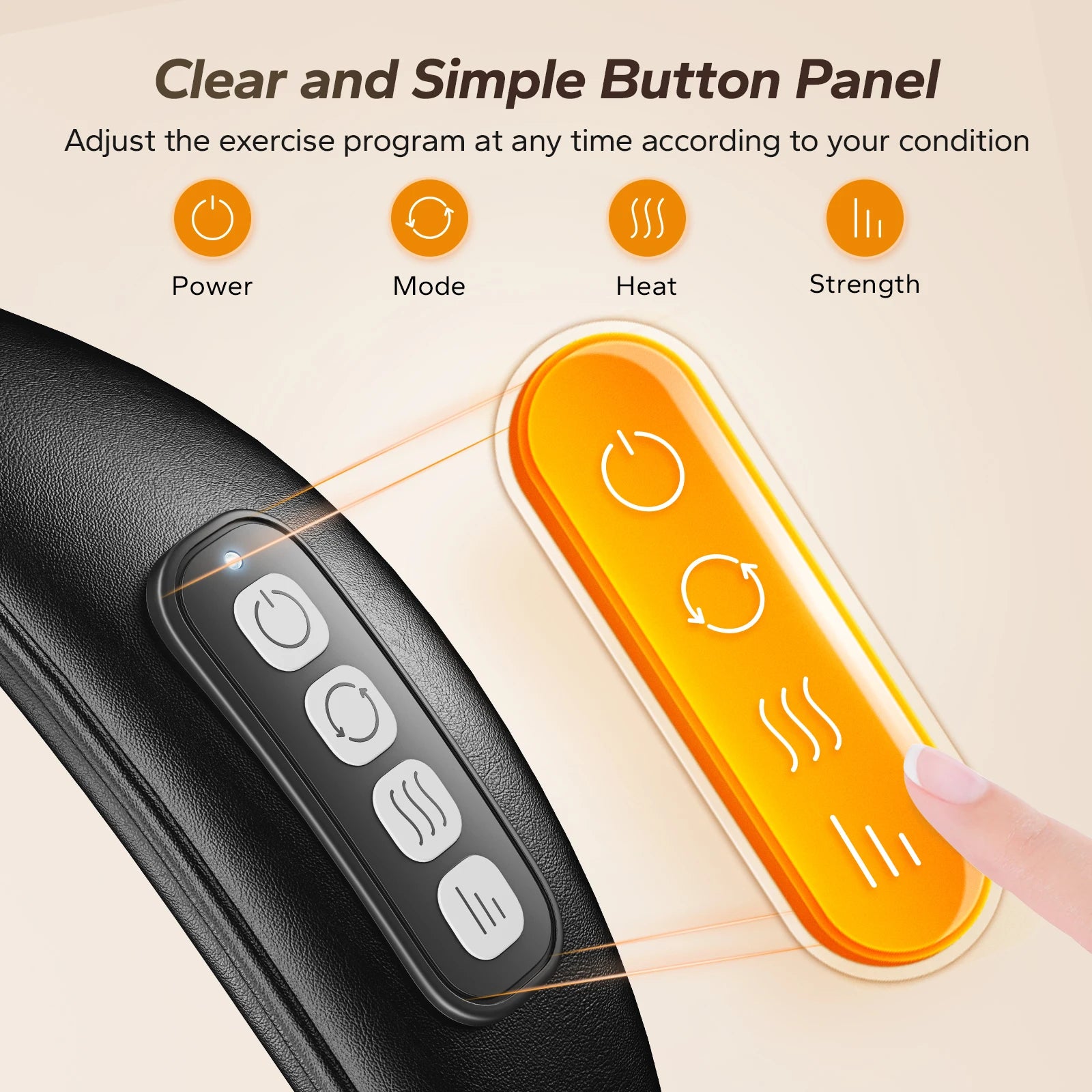 MERACH Cordless Shiatsu Neck Massager