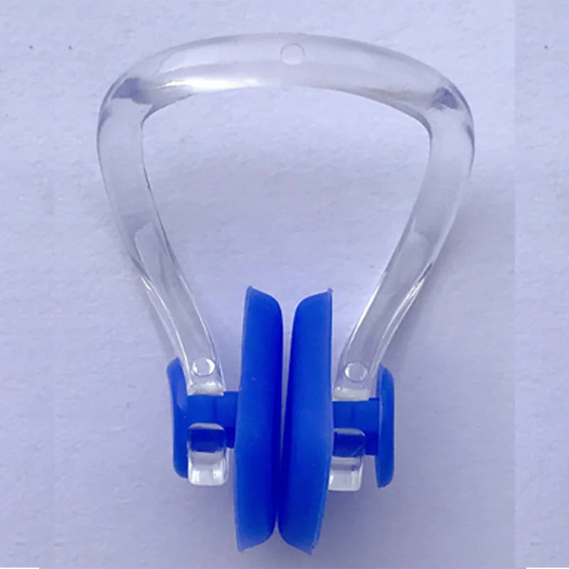 10pcs Reusable Soft Silicone Swimming Nose Clips