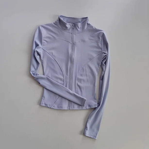Women’s Slim Fit Long Sleeve Yoga Jacket