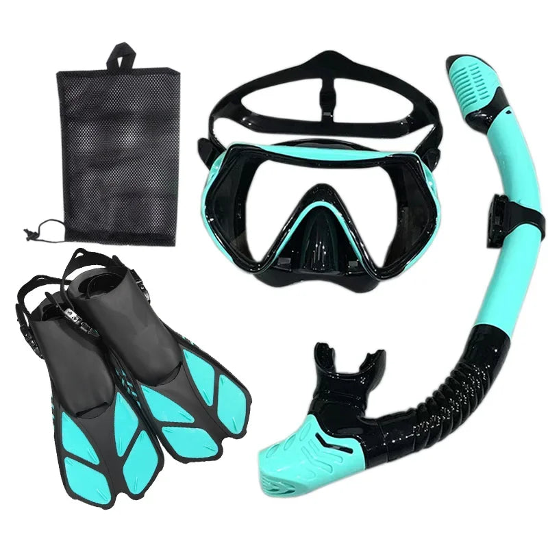 Snorkel Diving Mask & Goggles Set – Unisex Adult