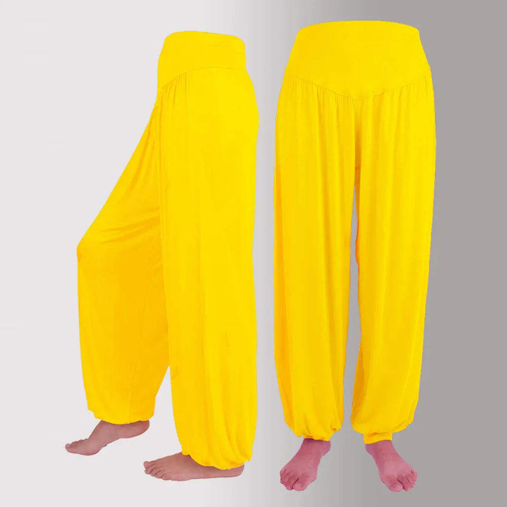 Women’s Elastic Cotton Yoga Dance Pants