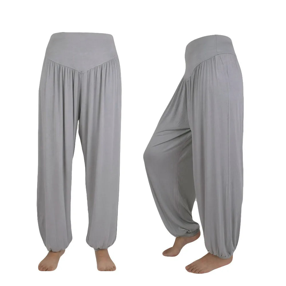 Women’s Elastic Cotton Yoga Dance Pants