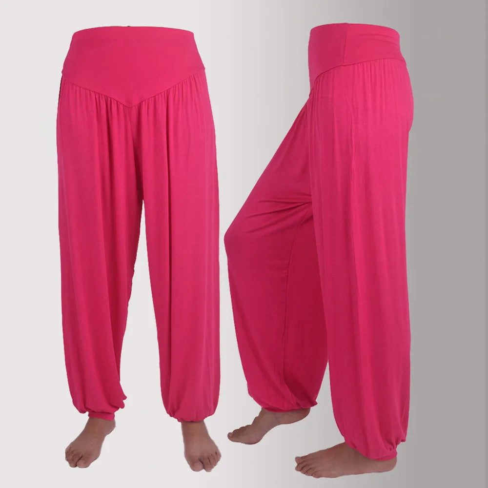Women’s Elastic Cotton Yoga Dance Pants