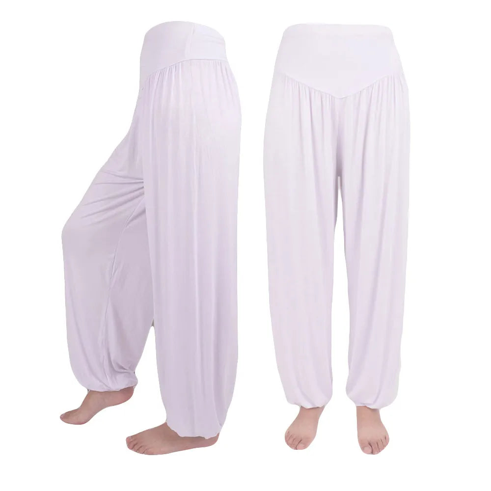 Women’s Elastic Cotton Yoga Dance Pants