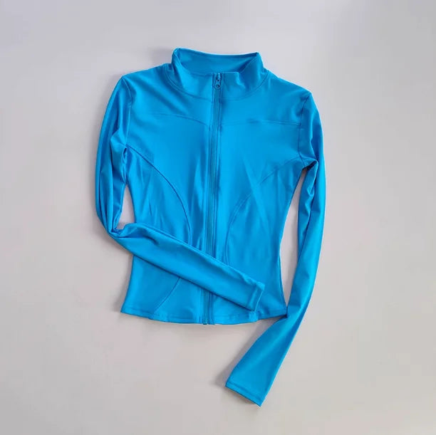 Women’s Slim Fit Long Sleeve Yoga Jacket