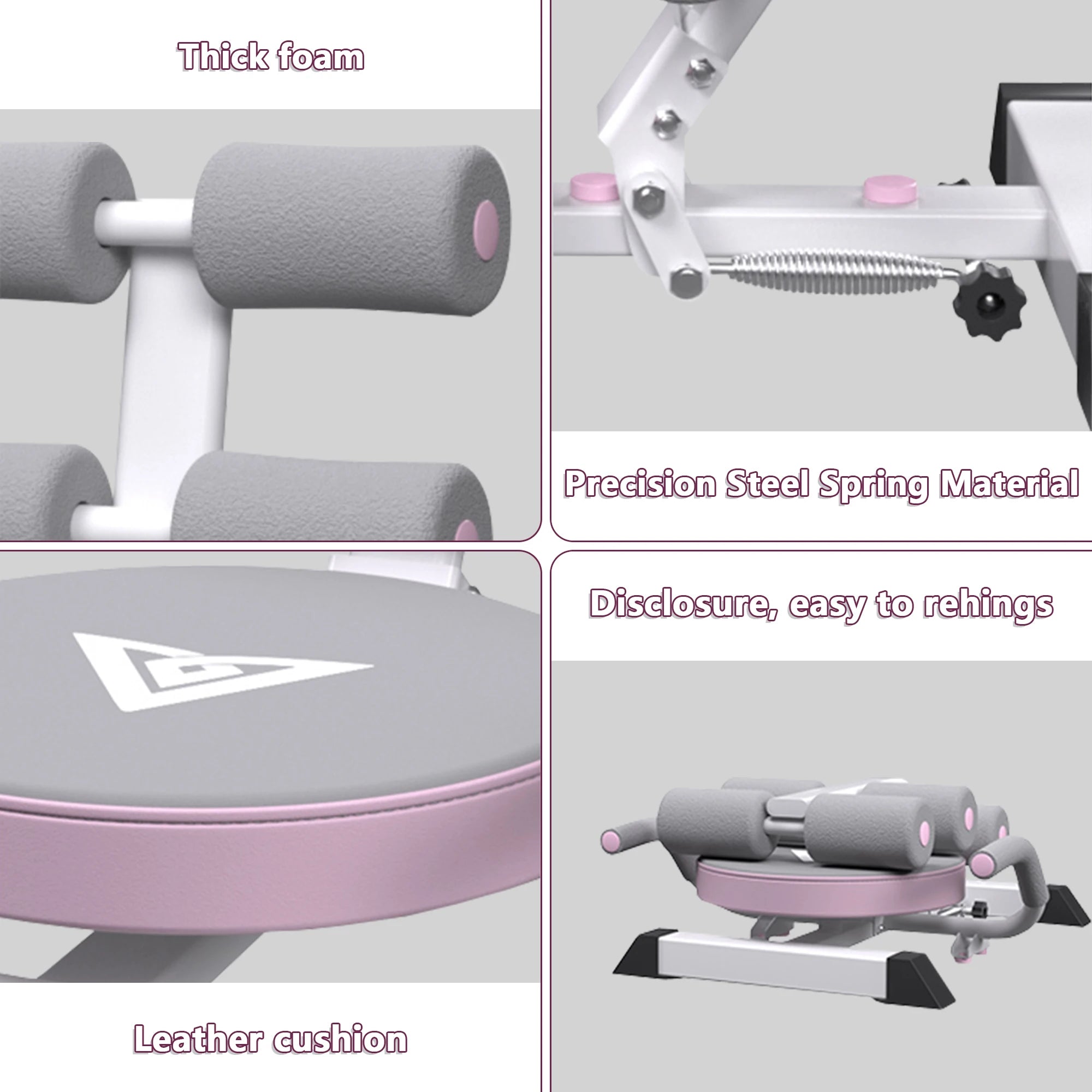 Portable Ab Machine Sit-Up Bench