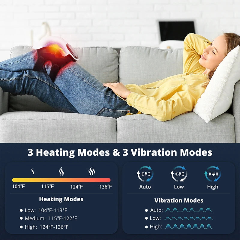 Medcursor Electric Heating Massage Knee Pad