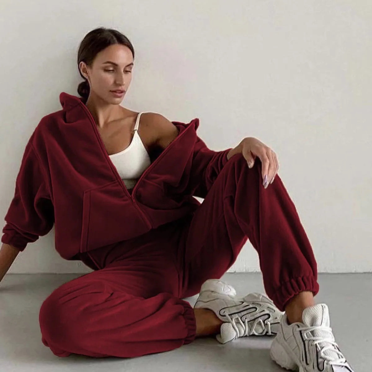Women’s 2-Piece Loose Sportswear Set