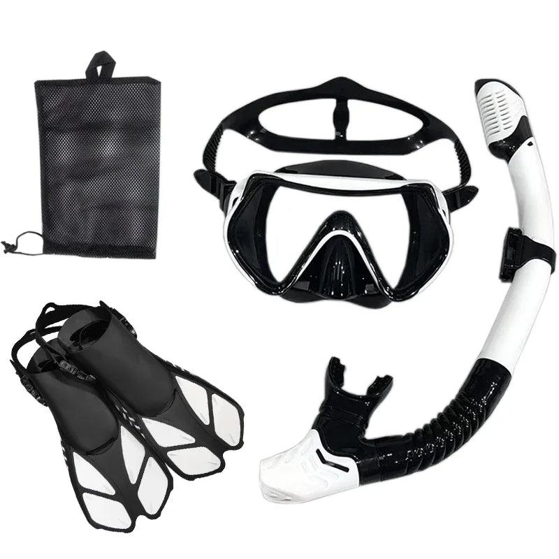 Snorkel Diving Mask & Goggles Set – Unisex Adult