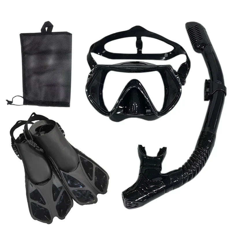 Snorkel Diving Mask & Goggles Set – Unisex Adult