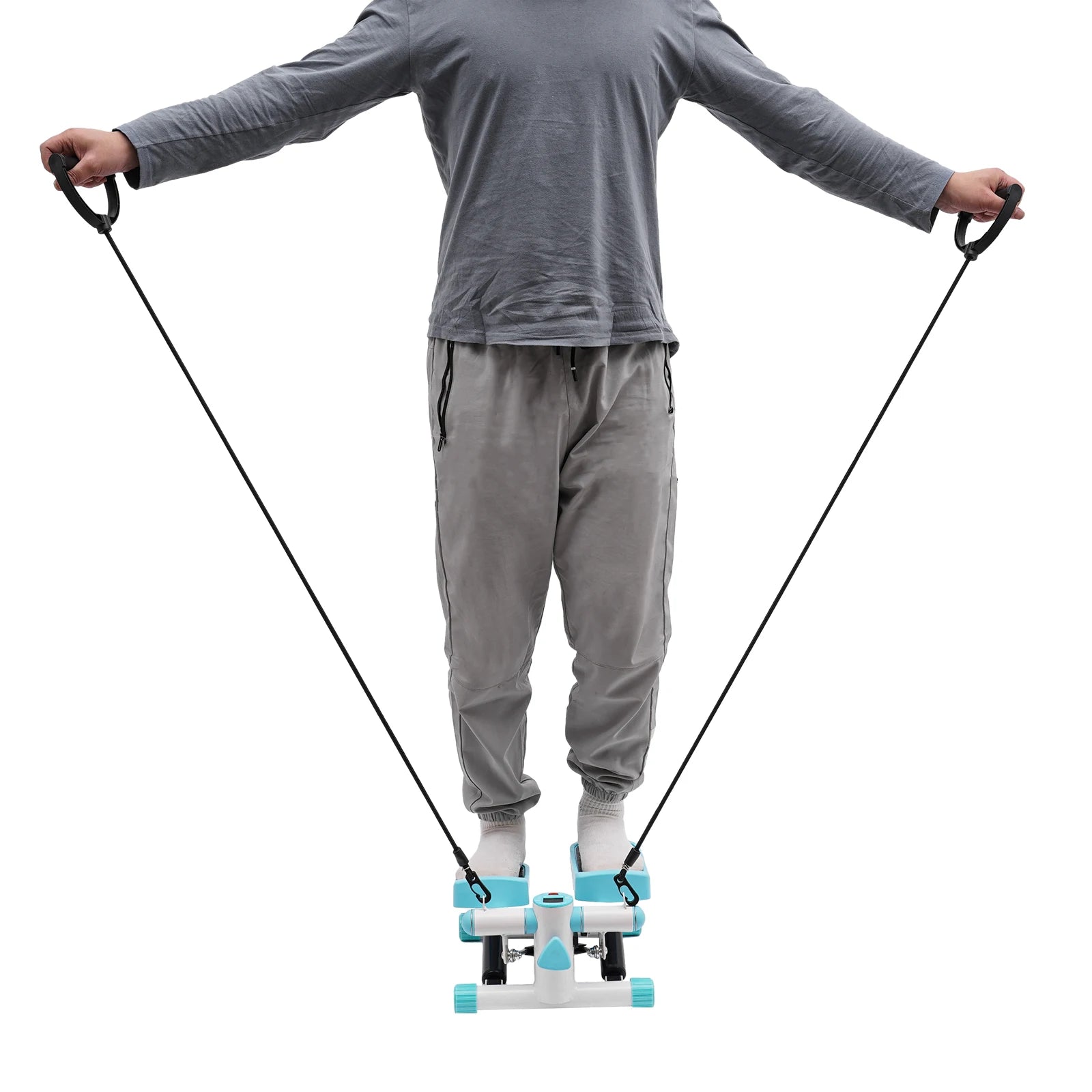 Compact Stable Step Fitness Machine