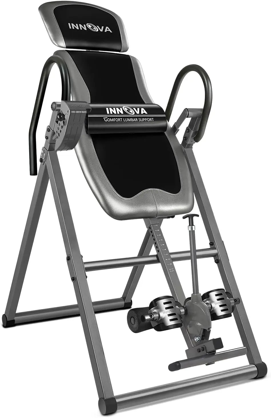 Inversion Table with Adjustable Headrest & Reversible Ankle Holders