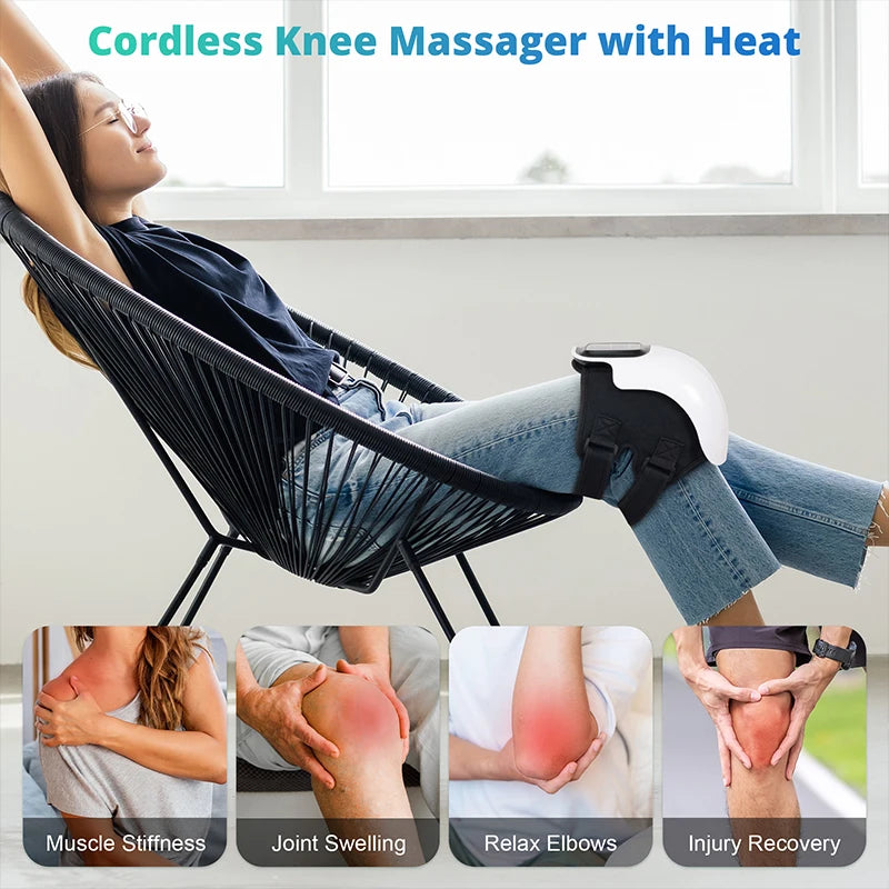 Medcursor Electric Heating Massage Knee Pad
