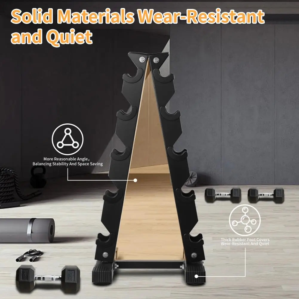 5-Tier Dumbbell Rack Storage Shelf