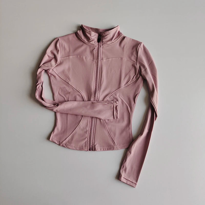 Women’s Slim Fit Long Sleeve Yoga Jacket