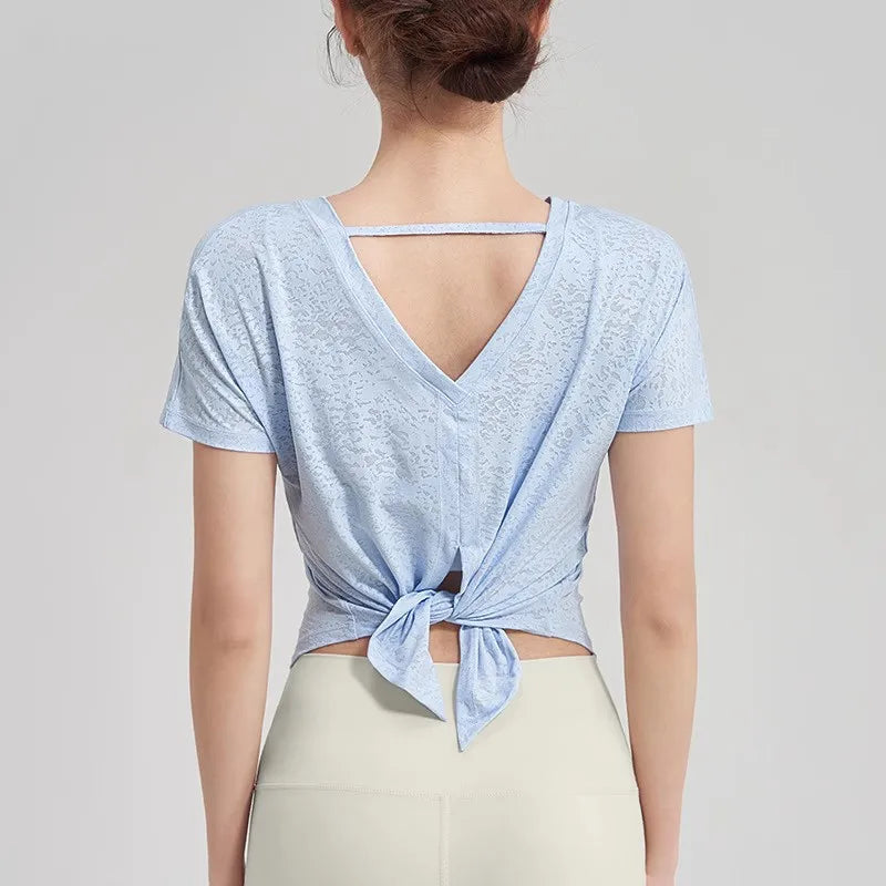Women’s Quick-Dry Yoga T-Shirt