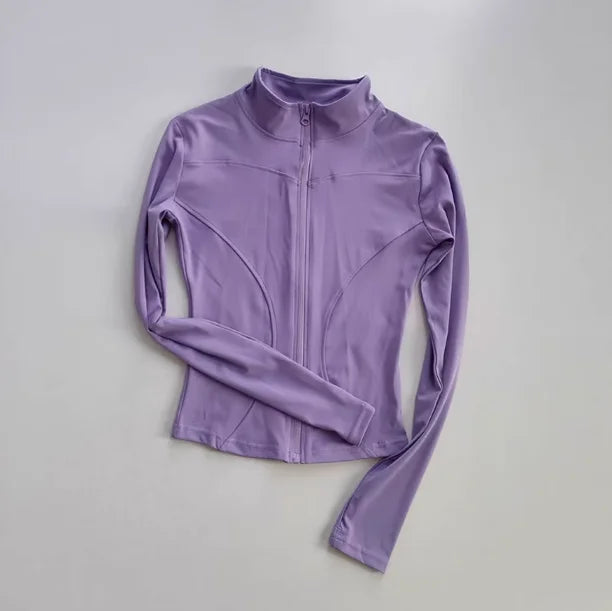 Women’s Slim Fit Long Sleeve Yoga Jacket