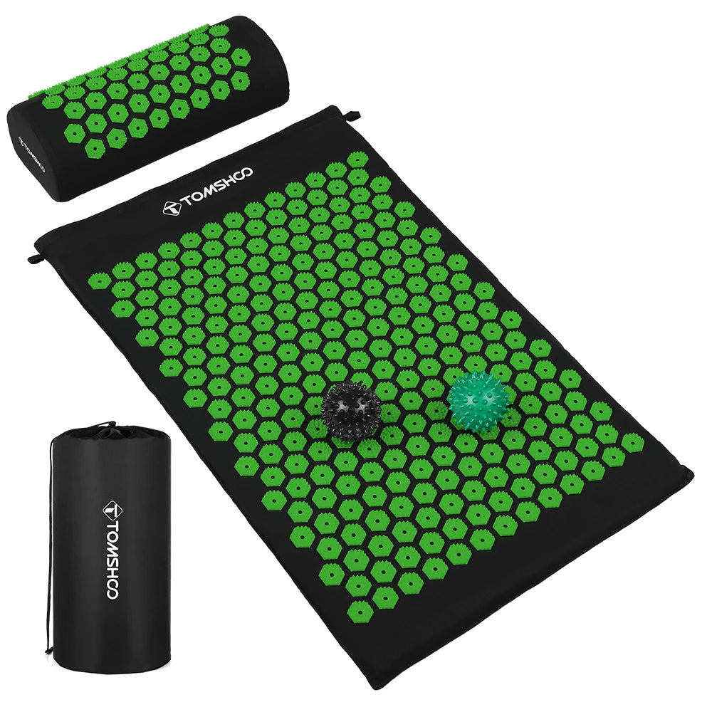 Acupressure Massage Mat & Pillow Set